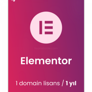 Elementor Pro Lisansı (1 Yıllık)